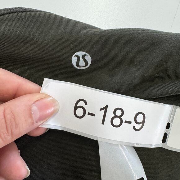 Lululemon Leggings Womens 2 Savasana Camo Fatigue Green Wunder‎ Under Luxtreme - Picture 6 of 11